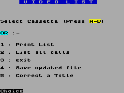 Running screen