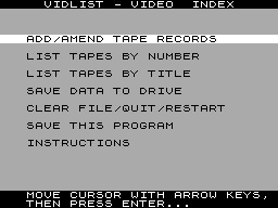 Running screen