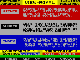 Running screen