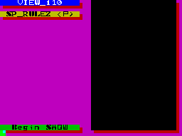 Running screen