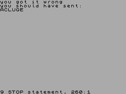 Running screen