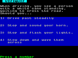 Running screen