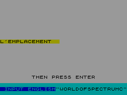 Running screen