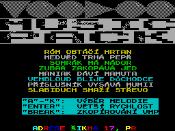 Running screen