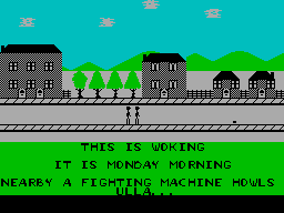 Running screen
