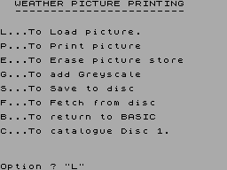 Running screen