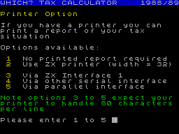 Running screen