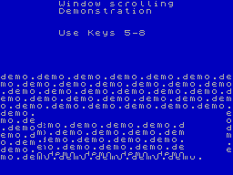 Running screen