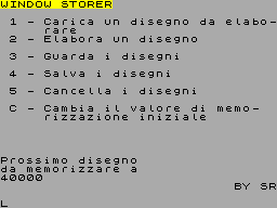 Running screen
