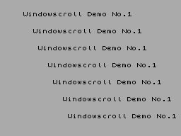 Running screen