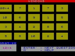 Running screen