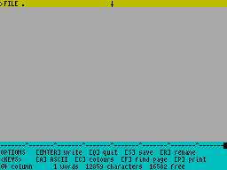 Running screen