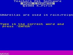 Running screen