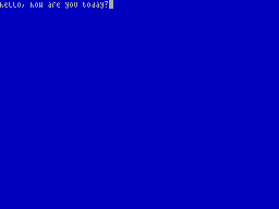 Running screen