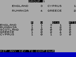 Running screen