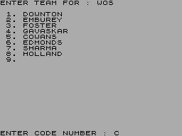 Running screen