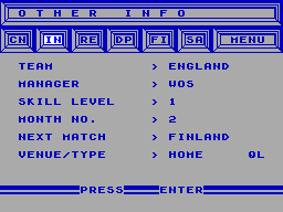Running screen