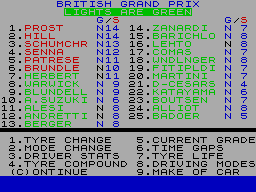 Running screen