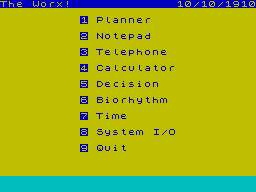 Running screen