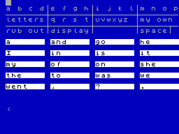 Running screen
