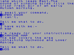 Running screen