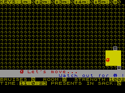 Running screen