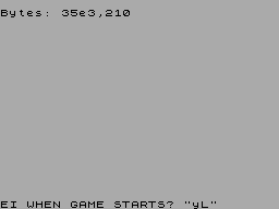 Running screen