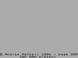 Running screen