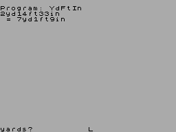 Running screen