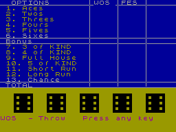Running screen