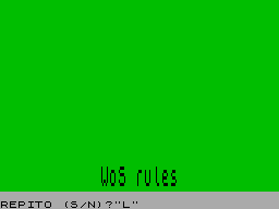 Running screen
