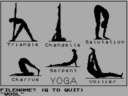 Running screen