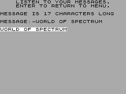 Running screen