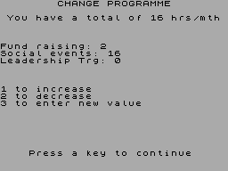 Running screen