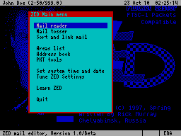 Running screen