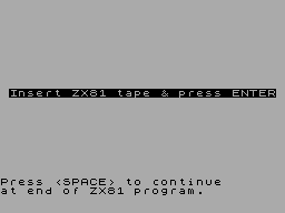 Running screen