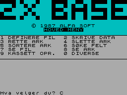 Running screen