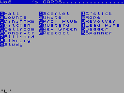 Running screen