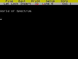 Running screen