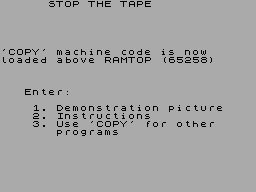 Running screen