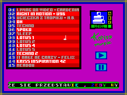Running screen