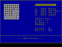 Running screen