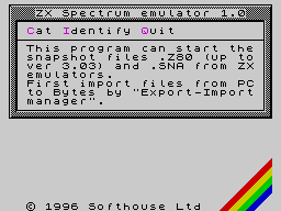 Running screen