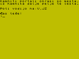 Running screen