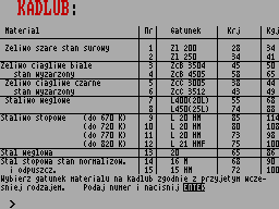 Running screen