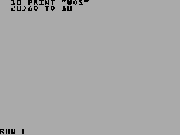 Running screen