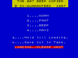 Loading screen