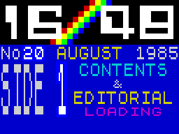 Loading screen