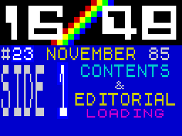 Loading screen