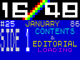Loading screen